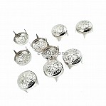  Prong Trok 12.5 mm Patterned 4 Legged Metal (250 pcs / Package) TR0031