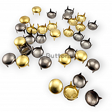 Punk Spikes Spots Studs  9,5 mm for Clothes (250 pcs / Pack) TR0034