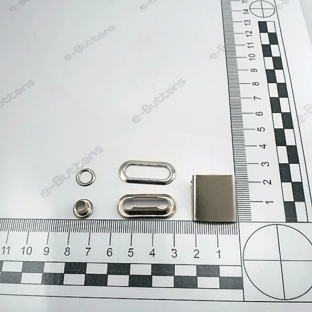 20 mm Metal Şapka Tokası T0005