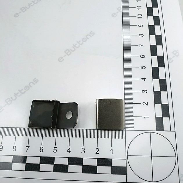 20 mm Metal Şapka Tokası T0005