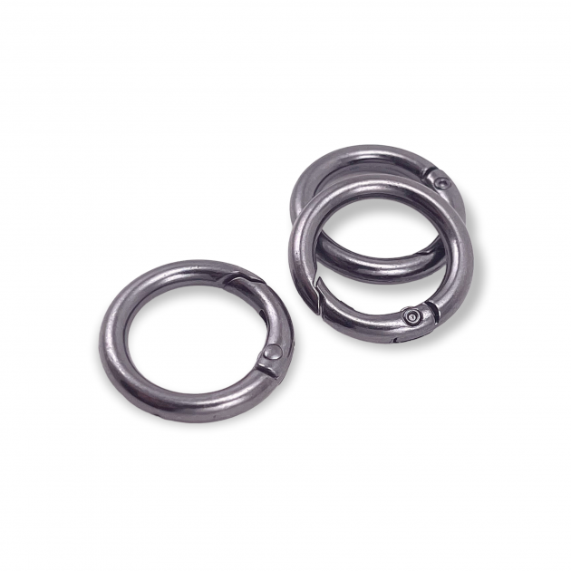 Açılıp Kapanan Kelepçe 1,5 mm  Yaylı Halka - Anahtarlık Halkası T0048