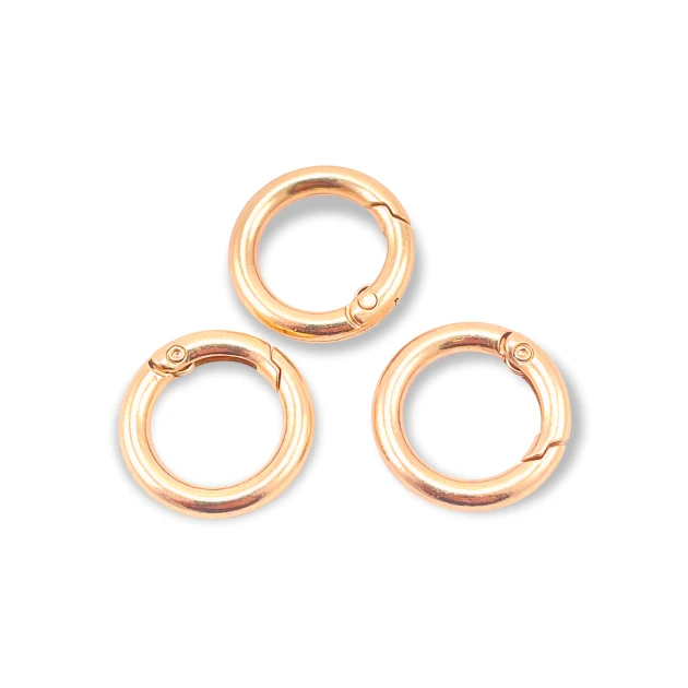 Closing Clamp 1,5 cm Spring Ring - Key Chain Ring T0048