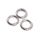 Closing Clamp 1,5 cm Spring Ring - Key Chain Ring T0048