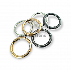 Spring Ring 2,5 cm Metal Spring Bag Ring T0050