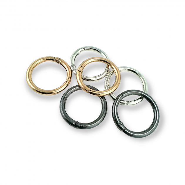 Spring Ring 2,5 cm Metal Spring Bag Ring T0050