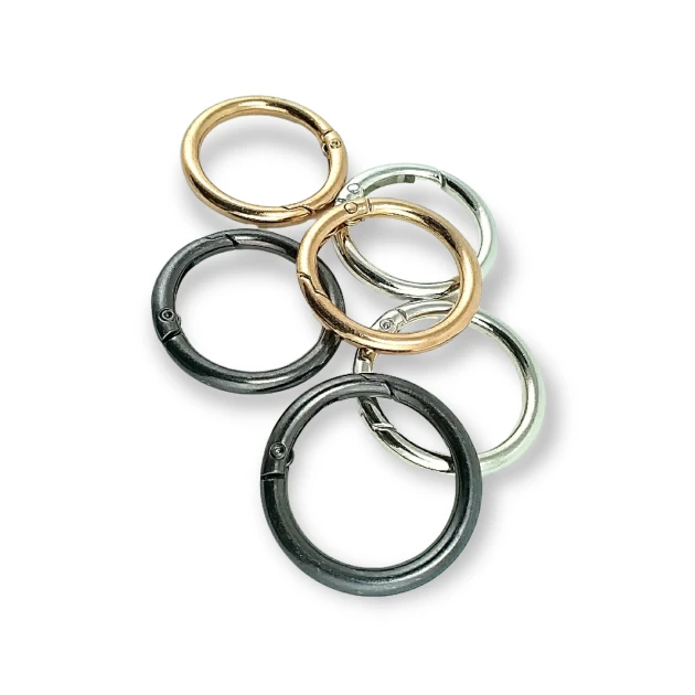 Spring Ring 2,5 cm Metal Spring Bag Ring T0050