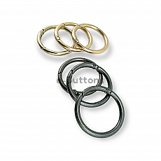 Spring Ring Bag Hanger Ring 3cm Parrot Hook T0051
