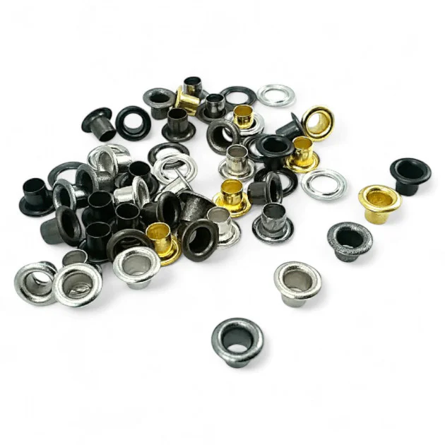 9/64" Brass 3,6 mm Curved Eyelet (500 Pcs/Pack) ERB0017PR