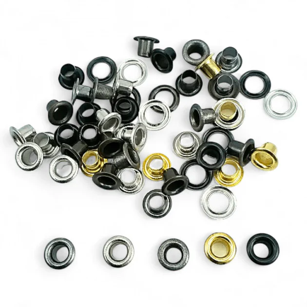 9/64" Brass 3,6 mm Curved Eyelet (500 Pcs/Pack) ERB0017PR