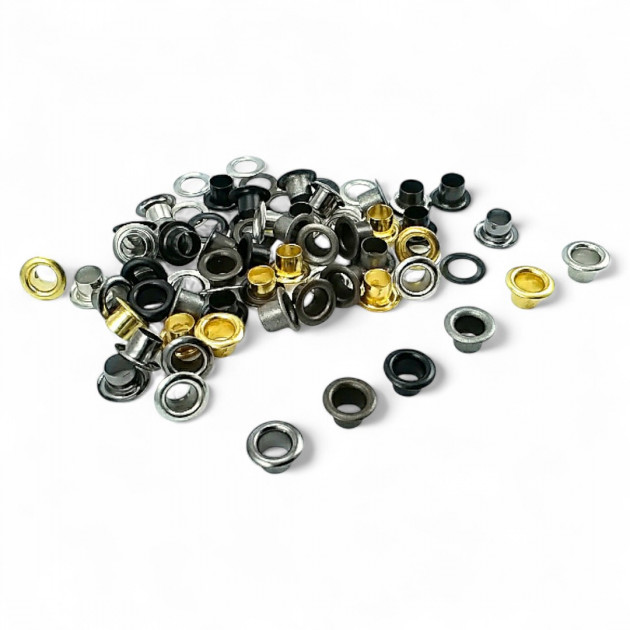 3/16" Brass 4,7 mm Curved Eyelet (500 Pcs/Pack) ERB0002PR