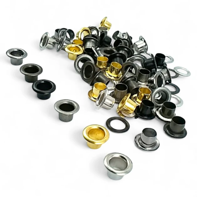 3/16" Brass 4,7 mm Curved Eyelet (500 Pcs/Pack) ERB0002PR