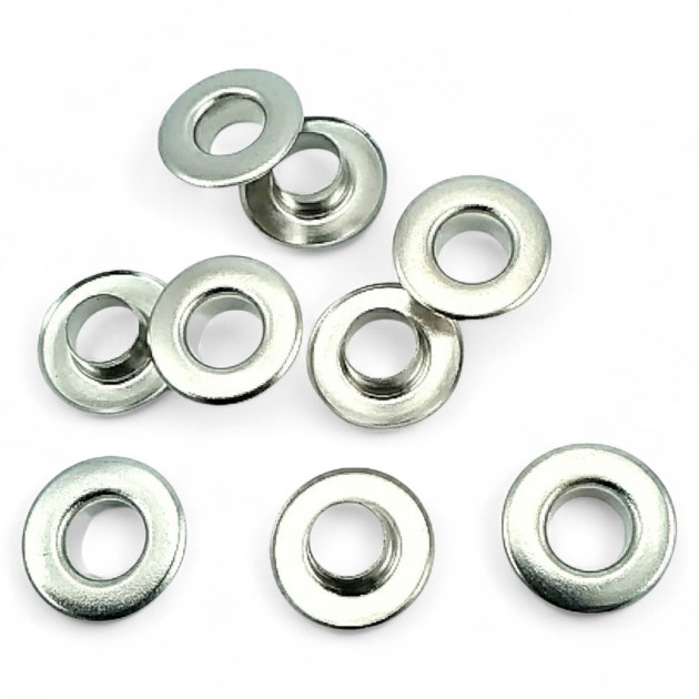 15/64" Brass 5,8 mm Double Sided Eyelet (500 Pcs/Pack) ERB0004PRC