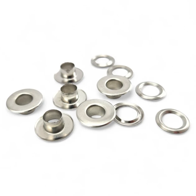 6,2 mm Düz Kuşgözü Geniş No 4 Pirinç (500 Ad/Paket) ERDG0004PR