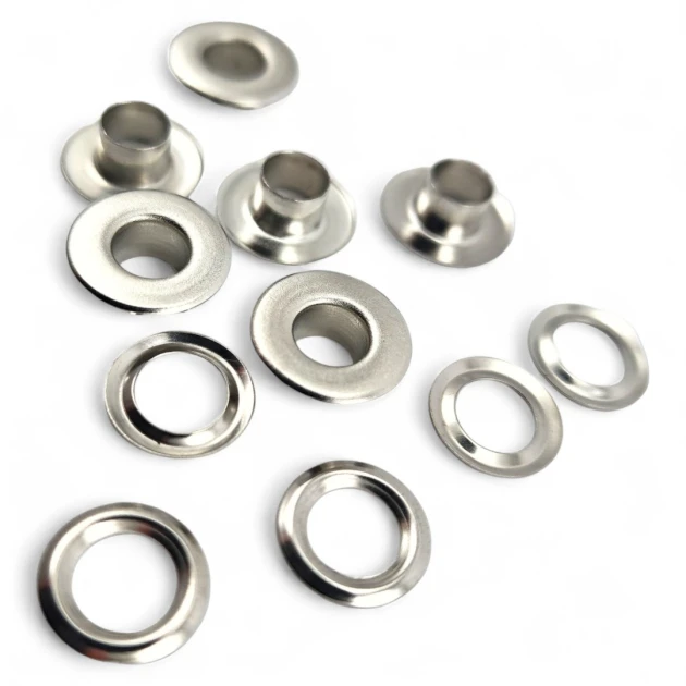 6,2 mm Düz Kuşgözü Geniş No 4 Pirinç (500 Ad/Paket) ERDG0004PR