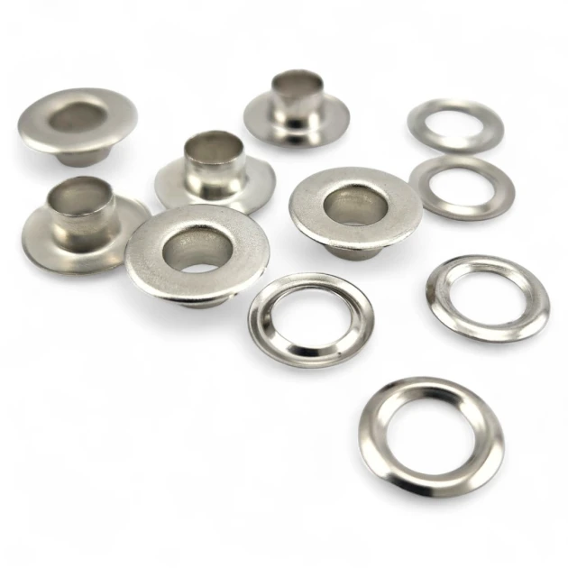 6,2 mm Düz Kuşgözü Geniş No 4 Pirinç (500 Ad/Paket) ERDG0004PR