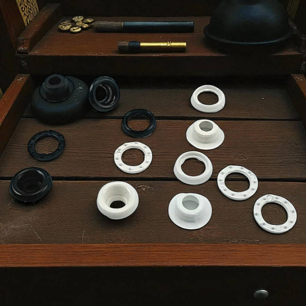 No 4 Plastik 4 mm Kuşgözü (500 Ad/Paket) HZR0004PL