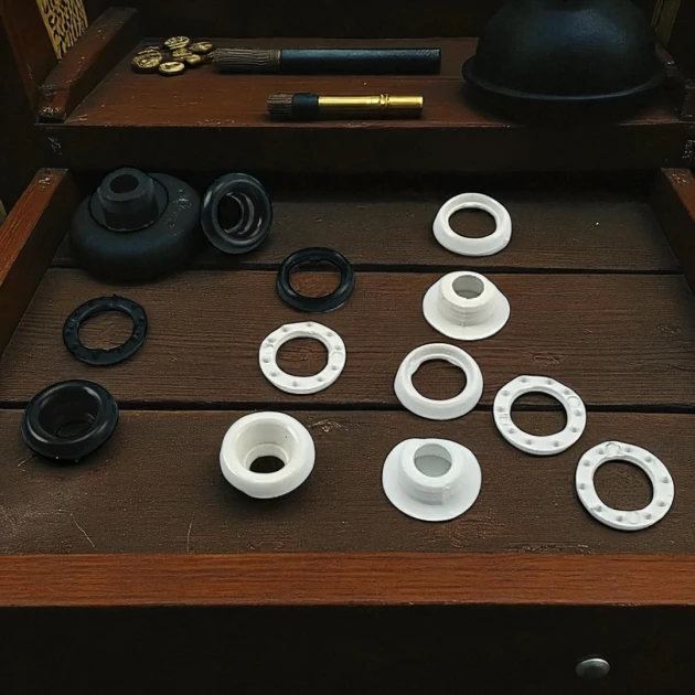 No 4 Plastik 4 mm Kuşgözü (500 Ad/Paket) HZR0004PL