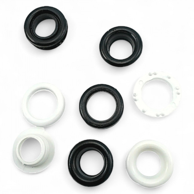 Plastic 8,5 mm Eyelet 21/64" (500 Pcs/Pack) HZR0005PL