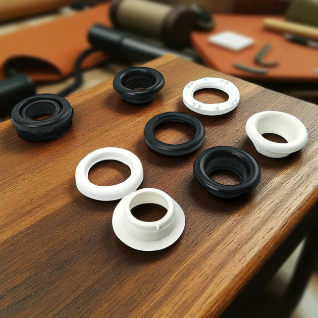 Plastic 8,5 mm Eyelet 21/64" (500 Pcs/Pack) HZR0005PL