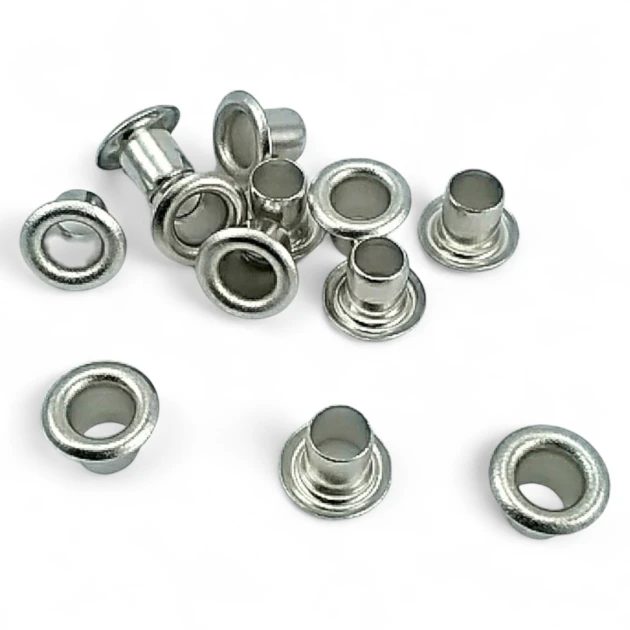 Long Pipe Eyelet 11/64" Brass 4.2 mm (500 Pcs/Pack) ERB0002PRU