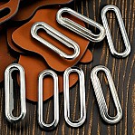 3 cm Oval Kuşgözü Pirinç EROV0030PR