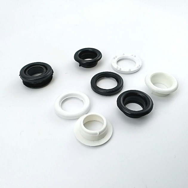 Plastic 8,5 mm Eyelet 21/64" (500 Pcs/Pack) HZR0005PL