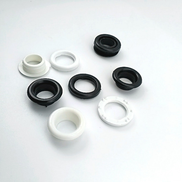 Plastic 8,5 mm Eyelet 21/64" (500 Pcs/Pack) HZR0005PL