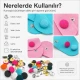 28L / 17 mm Fabric Covered Snap Buttons, 100 pcs Pack - Ideal for jackets, coats, and accessories