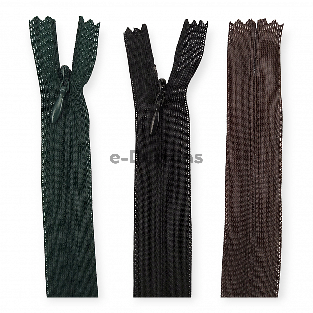 20 Cm #3 7,90" Invisible Nylon Conceal Knit Pant / Skirt / Dress / Upholstery Zipper ZPG0020TUL