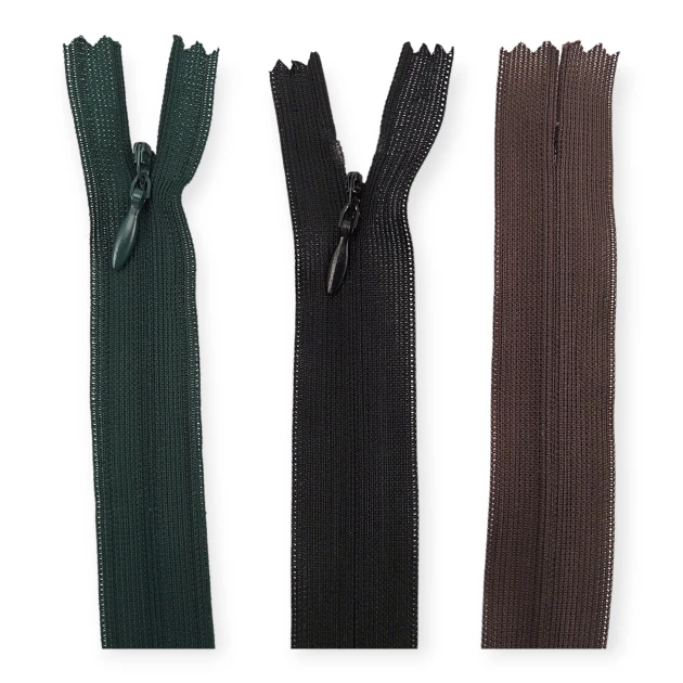 25 Cm #3 9,84" Invisible Nylon Conceal Knit Pant / Skirt / Dress / Upholstery Zipper ZPG0025TUL