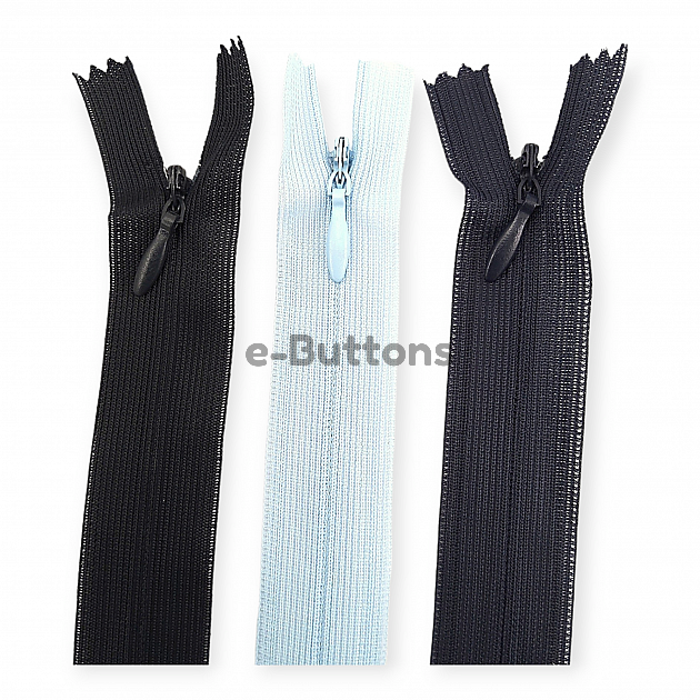 25 Cm #3 9,84" Invisible Nylon Conceal Knit Pant / Skirt / Dress / Upholstery Zipper ZPG0025TUL