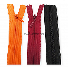 40 Cm #3 15,75" Invisible Nylon Conceal Knit Pant / Skirt / Dress / Upholstery Zipper ZPG0040TUL