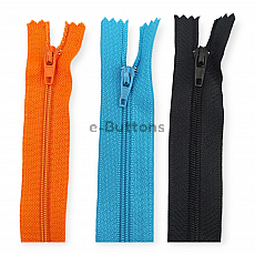 Nylon Coil Zipper 14 cm #3 5,51" Pants, Skirt and Dress Zips Close End ZPS0014T5