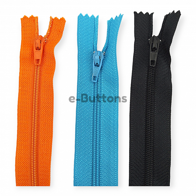 Nylon Coil Jacket Zipper 14 cm #3 5,51" Close End ZPS0014T5