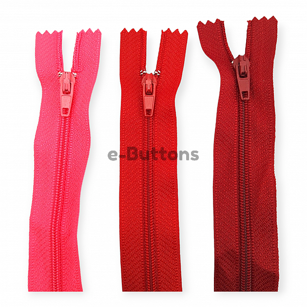 Nylon Coil Zipper 18 cm #3 7,10" Pants, Skirt and Dress Zips Close End ZPS0018T5