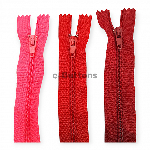 Nylon Coil Zipper 20 cm #3 7,90" Pants, Skirt and Dress Zips Close End ZPS0020T5