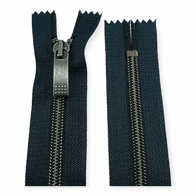 Nylon Coil Zipper 90 cm #5 35,44" Metallic Teeth Jacket Zipper Open End - Separeted ZPSM0090T10 Nylon Coil Zipper 90 cm #5 35,44" Metallic Teeth Jacket Zipper Open End - Separeted ZPSM0090T10
