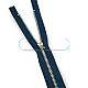 #4.5 7" Pant Zipper Metal Zipper Nickel ZPM0001PNT