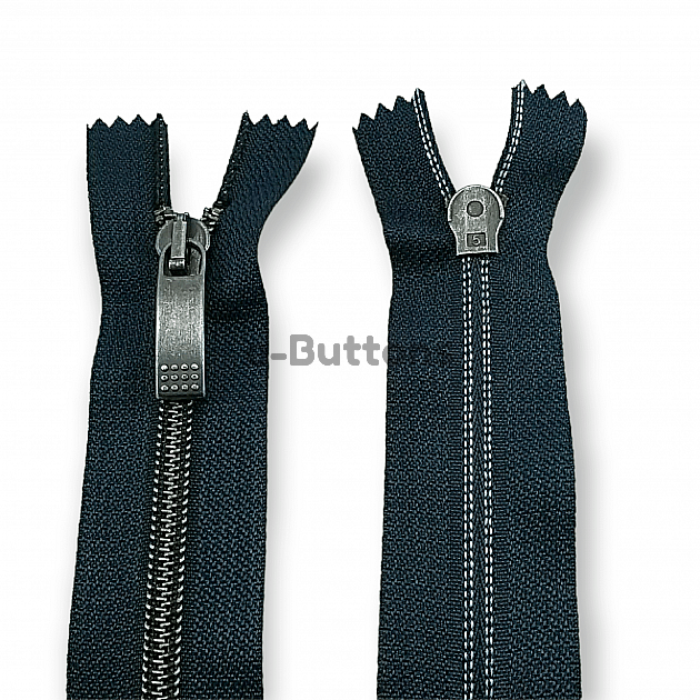 Coat Pocket Zipper 20 cm #5 Navy Blue SBS 168 Colors Closed End ZP0005PROMO