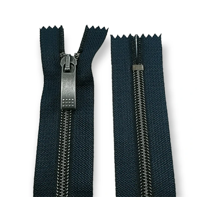 #5 18 cm Coat Pocket Zipper Navy Blue SBS 168 Colors Closed End ZP0006PROMO
