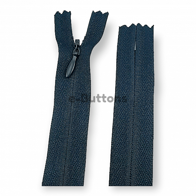 Hidden Zipper 55 cm #3 9,65" Navy Blue SBS 168 Colors Closed End ZP0008PROMO