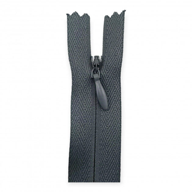 60 cm 23.60" Hidden Zipper Cloth Grey 538 Closed End ZP6015PROMO 60 cm 23.60" Hidden Zipper Cloth Grey 538 Closed End ZP6015PROMO