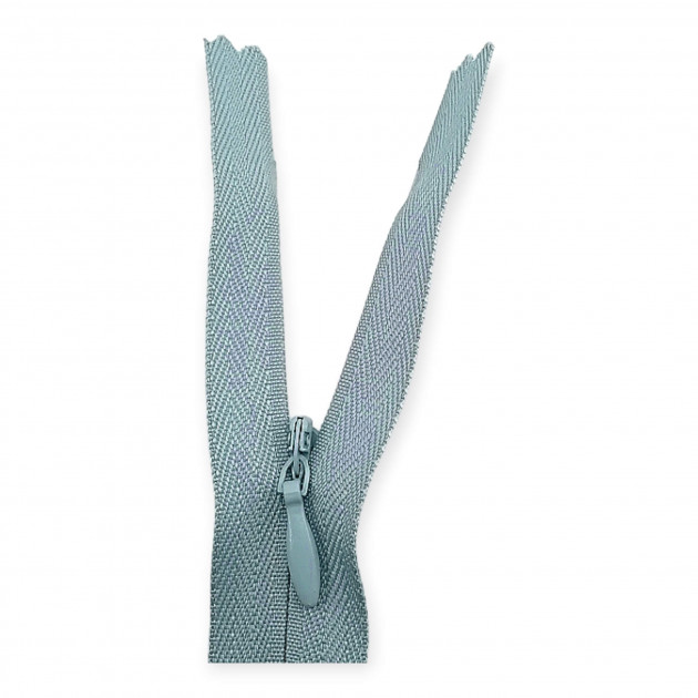 Invisible Zipper 60 cm 23.60" Cloth L. Grey 444 Closed End ZP6016PROMO Invisible Zipper 60 cm 23.60" Cloth L. Grey 444 Closed End ZP6016PROMO