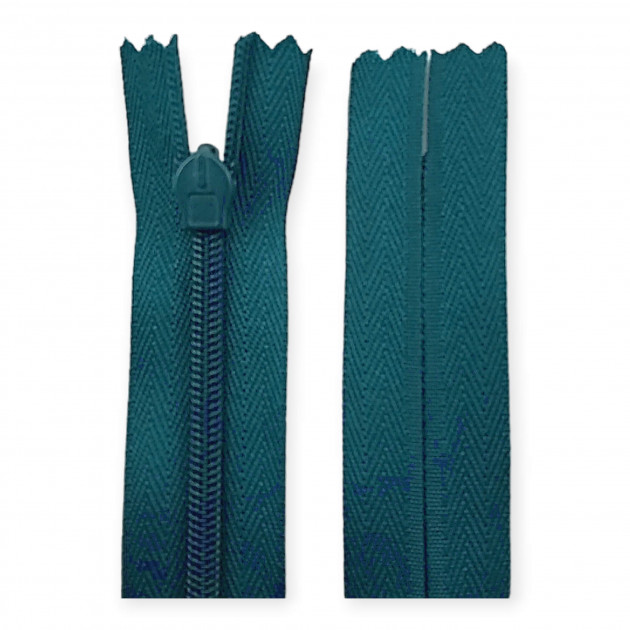Invisible Zipper 60 cm 23.60" Cloth Blue 225 Closed End ZP6018PROMO
