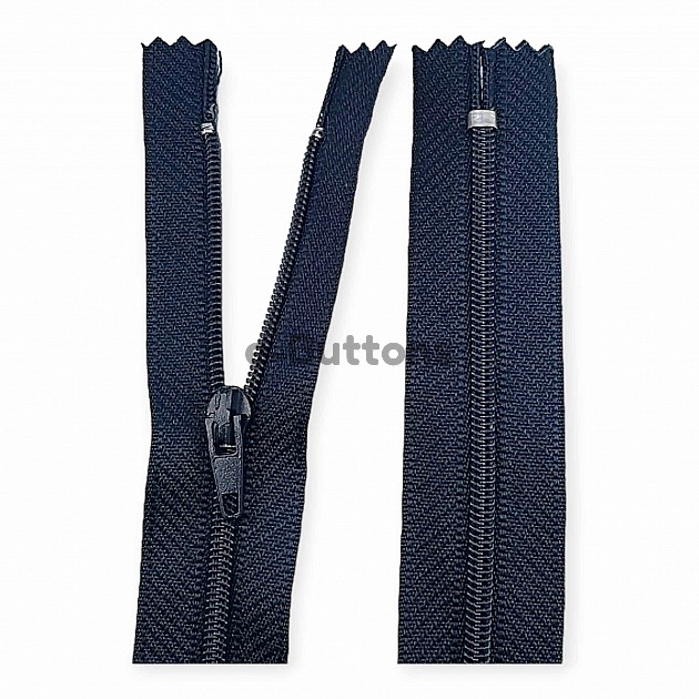 Dark Blue Nylon Zipper 20 cm Trousers and Skirt #3 Closed End ZPS0020T5PROMO