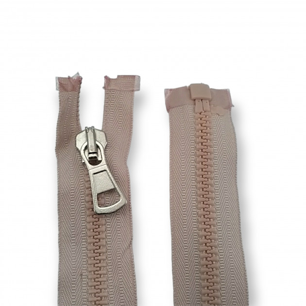 Chunky Zips 80 cm, 31,50" #8 Metal Teeht Imatation Open End - Separe ZPK0080T9MG Chunky Zips 80 cm, 31,50" #8 Metal Teeht Imatation Open End - Separe ZPK0080T9MG