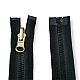 80 cm Chunky Zips  31,50" #9 Metal Imatation Metalized Teeth Open End - Separe ZPK0080T9MGK