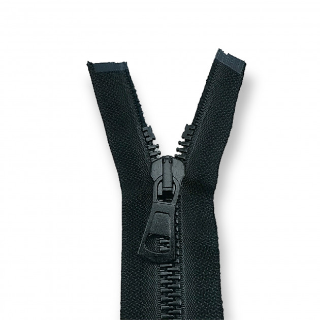 85 cm T9 Metal Diş Görünümlü Kemik Fermuar Açık Uçlu - Separe ZPK0085T9MG