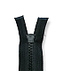 Chunky Plastic Jacket Zipper 18 cm #5 7,10" Close End ZPK0018T5