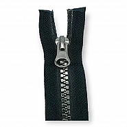 Chunky Plastic Jacket Zipper 80 cm #5 31,50" Metalized Teeth Open End Separated ZPK0080T5K